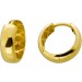 Creolen 16mm Gelbgold 333 8 Karat Klapp Scharnier