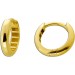 Creolen 13mm Gelbgold 333 8 Karat Klapp Scharnier  