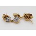 Diamantohrstecker Gelbgold 585 14K Diamanten 0.09ct Dancing Stones