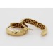 Creolen 12mm Gelbgold 333 8 Karat gemustert 