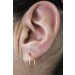 Creolen 14mm Gelbgold 585 14 Karat Hoops