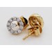Happy Lady Brillant Ohrstecker Gelbgold 585 Brillanten 0.30ct 