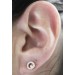 Happy Lady Brillant Ohrstecker Gelbgold 585 Brillanten 0.30ct 