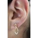Brillanten Ohrstecker Gelbgold 585 14K Diamanten 0.13ct