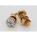 Diamant Ohrstecker Gelbgold 585 14K Brillanten 0.27ct