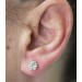 Solitär Ohrstecker 2.0ct F VSI Gelbgold 585 14K Lab Grown Diamanten
