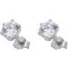 Solitär Ohrstecker 1.50ct F VSI Weißgold 585 14K Lab Grown Diamanten 