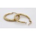 Creolen Gelbgold 333 8K 25mm Klapp Scharnier
