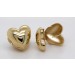 Herz Ohrringe Creolen Gelbgold 333 8 Karat  