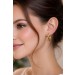 Creolen 23mm Gelbgold 750 18 Karat Klappscharnier