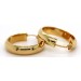 Creolen 25mm Gelbgold 750 18 Karat Klappscharnier
