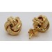Infinity Endless Knoten Ohrstecker Gelbgold 750 18 Karat