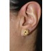 Infinity Endless Knoten Ohrstecker Gelbgold 750 18 Karat