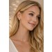 Infinity Endless Knoten Ohrstecker Gelbgold 750 18 Karat