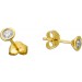 Diamant Ohrstecker 0.25ct Gold 585 14K Lab Grown Diamonds