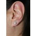 Brillant Ohrstecker 1ct Gold 585 14K Lab Grown Diamanten F VS