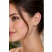 Brillant Ohrstecker 1ct Gold 585 14K Lab Grown Diamanten F VS