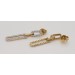 Brillant Ohrhänger 0.4ct Gold 585 14K Lab Grown Diamanten IGI Paperclip