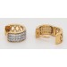Brillant Creolen 0.40ct Gold 585 14K Lab Grown Brillanten IGI