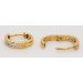 Diamant Creolen 0.25ct Gold 585 14K Lab Grown Brillanten IGI