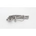 Brillant Ohrstecker Weißgold 585 14K Diamanten 1.06ct