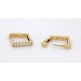 Diamant Creolen Gold 585 14K Lab Grown Diamanten 0.32ct