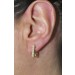 Diamant Creolen Gold 585 14K Lab Grown Diamanten 0.32ct
