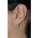 Creolen Hoops Platin 950 Natur Diamanten 0.25ct