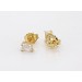 Diamant Ohrringe 0.5ct Gold 585 14K Lab Grown Diamanten IGI Zertifikat