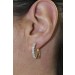 Diamant Creolen 1.0ct Gold 585 14K Lab Grown Diamanten IGI Zertifikat