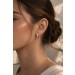 Diamant Creolen 1.0ct Gold 585 14K Lab Grown Diamanten IGI Zertifikat
