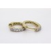 Diamant Creolen 0.50ct Gold 585 14K Lab Grown Diamanten IGI Zertifikat