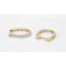 Diamant Creolen 0.5ct Gold 585 14k Lab Grown Diamanten IGI Zertifikat