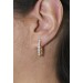 Diamant Creolen 0.5ct Gold 585 14k Lab Grown Diamanten IGI Zertifikat