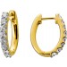 Brillant Creolen 1ct Gold 585 14K Lab Grown Diamanten IGI Zertifikat