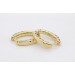 Diamant Creolen 2ct Gold 585 Lab Grown Diamanten IGI Zertifikat