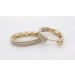 Diamant Creolen 0.50ct Gold 585 Lab Grown Diamanten IGI Zertifikat