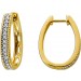 Diamant Creolen 0.50ct Gold 585 Lab Grown Diamanten IGI Zertifikat