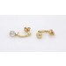 Diamant Ohrstecker 0.50ct Gold 585 14K Lab Grown Diamanten