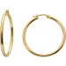 Creolen Hoops 33mm Gold 750 18 Karat Uno A Erre