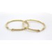 Creolen Hoops 33mm Gold 750 18 Karat Uno A Erre