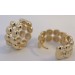 Creolen 16mm Gold 333 8 Karat Klappscharnier