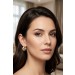 Trinity Creolen Tricolor Gold Weißgold Rosegold 585 14K