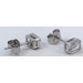 Diamant Ohrstecker 1ct Weißgold 585 14K Lab Grown Diamanten