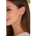 Brillant Creolen Weißgold 375 9K Lab Grown DIamanten 0.15ct
