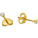Diamant Ohrstecker Gold 585 14K Lab Grown Diamanten 0.10ct