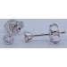 Diamant Ohrstecker Weißgold 585 14K Lab Grown Diamanten 0.20ct 