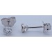 Diamant Ohrringe Weißgold 585 14K Lab Grown Diamanten 0.30ct