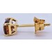 Granat Ohrstecker Gold 585 14K natürliche rote Granate 1.3ct