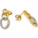 Diamant Ohrstecker Gold 375 9K Lab Grown Diamanten 0.25ct